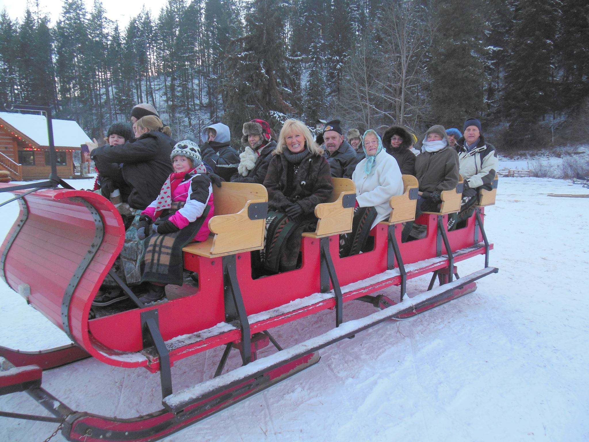 Leavenworth in sleigh 2016
